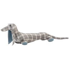 Small Dachshund Floor Pillow by Sarit Shani Hay in Cotton Blend