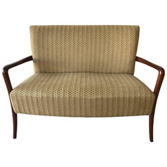 Midcentury Italian Paolo Buffa Style Settee or Loveseat