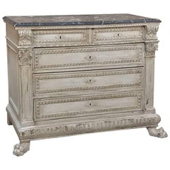 19th Century Italian Neoclassical Painted Commode