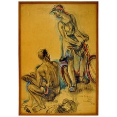 Wallpicture "a Study for Restaurant Folke", Erik Forseth, Sweden Wallpicture "a Study for Restaurant Folke", Erik Forseth, Sweden