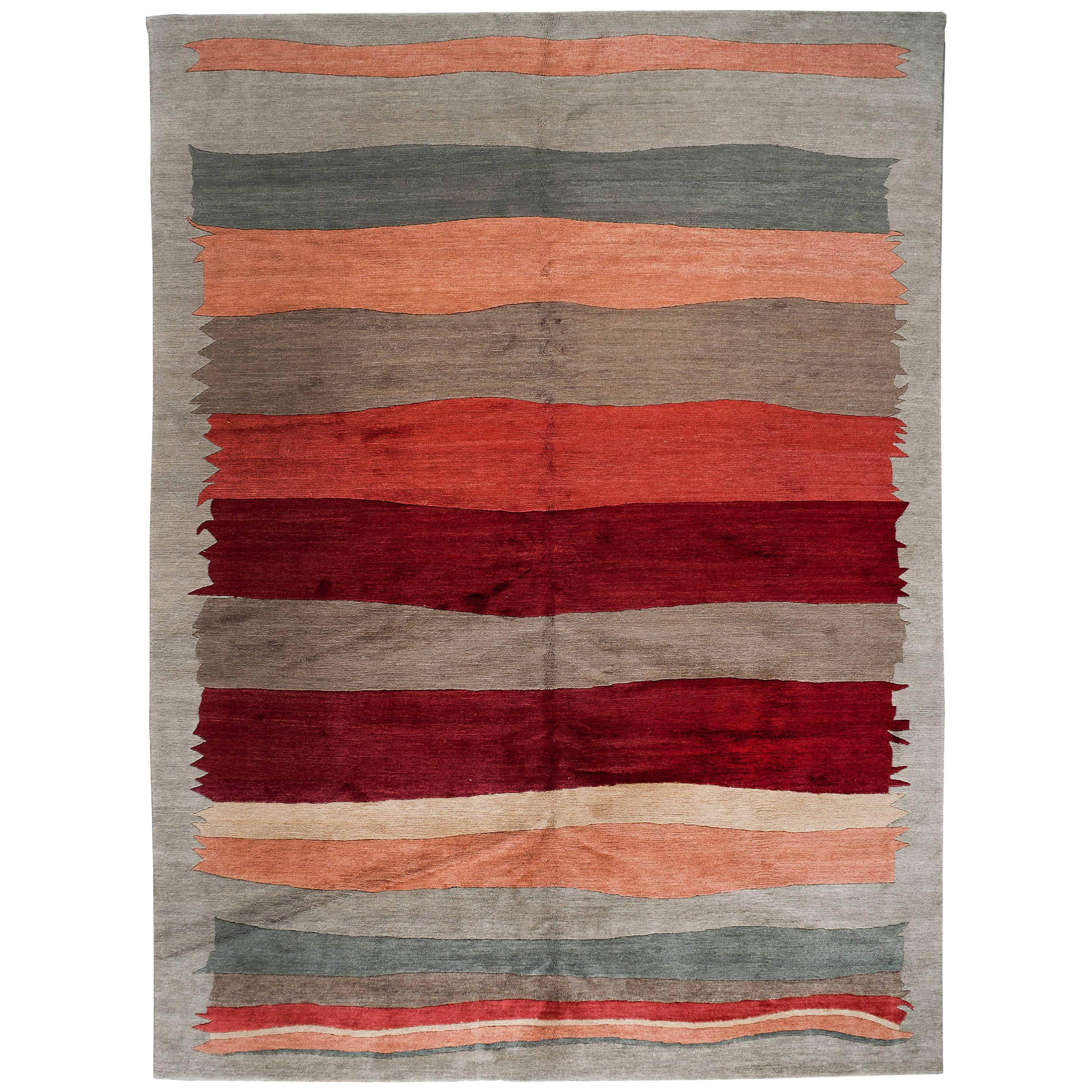 Multi-Color Stripe Rug