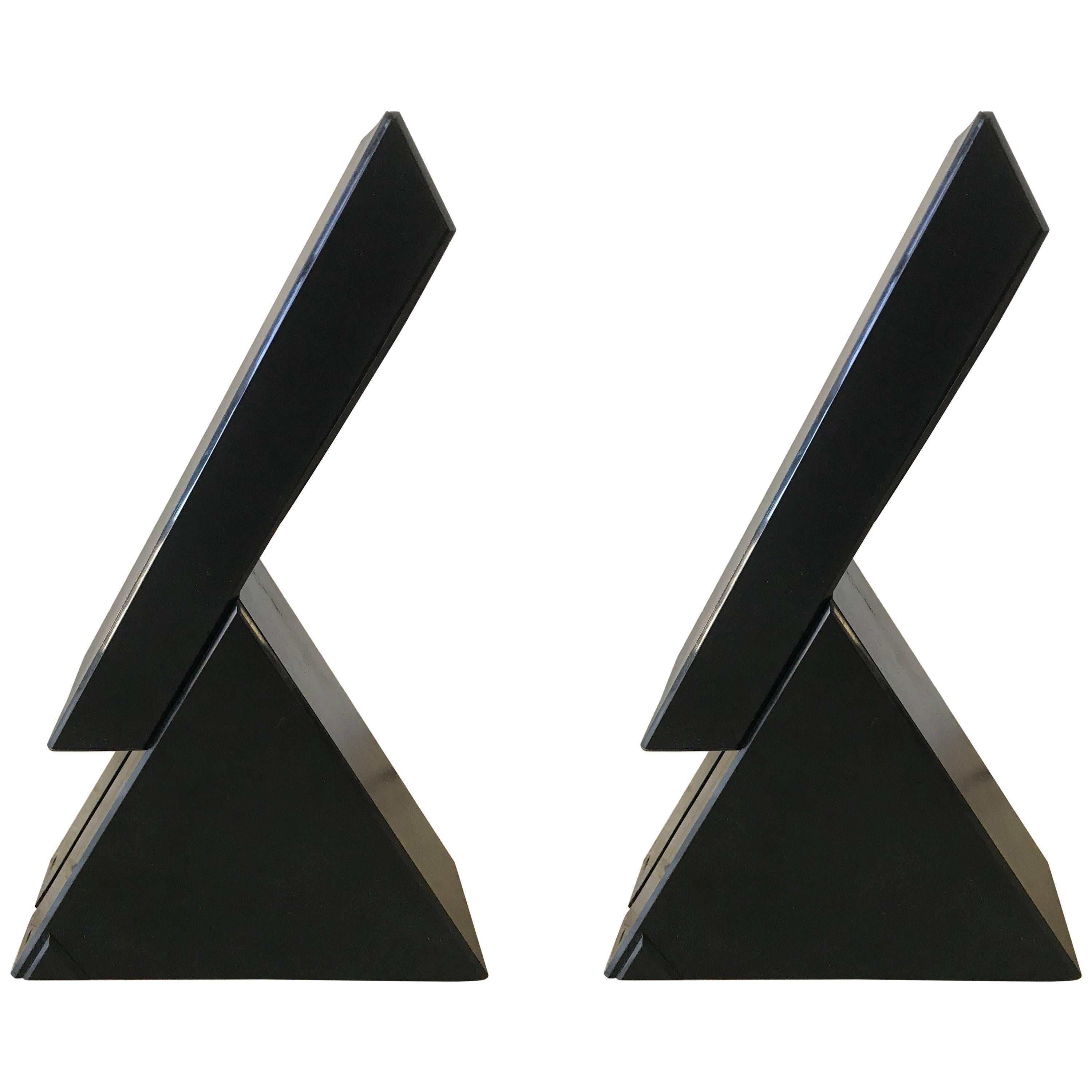 Pair of Post Modern Mario Bertorelle “Delta” Lamps for JM RDM Massanzago, Italy For Sale
