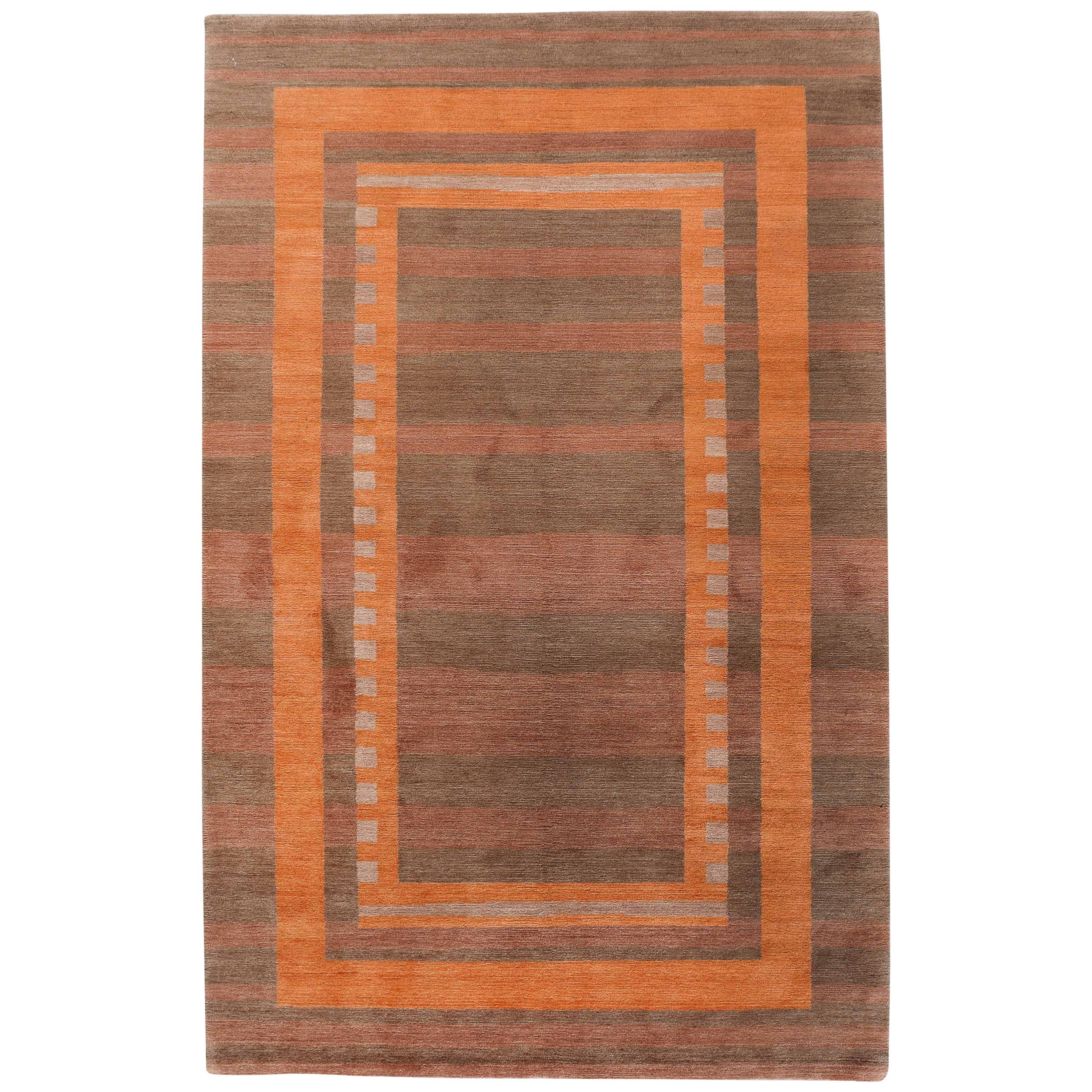 Tapis à motif géométrique en vente