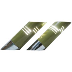 Pair of Italian Oblic Lamps of the 1970s