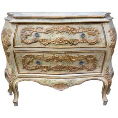 Early 20th Century Venetian Painted Chest of Drawers