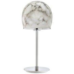 Tartufo Small Lamp Alabaster and Silver - In Stock