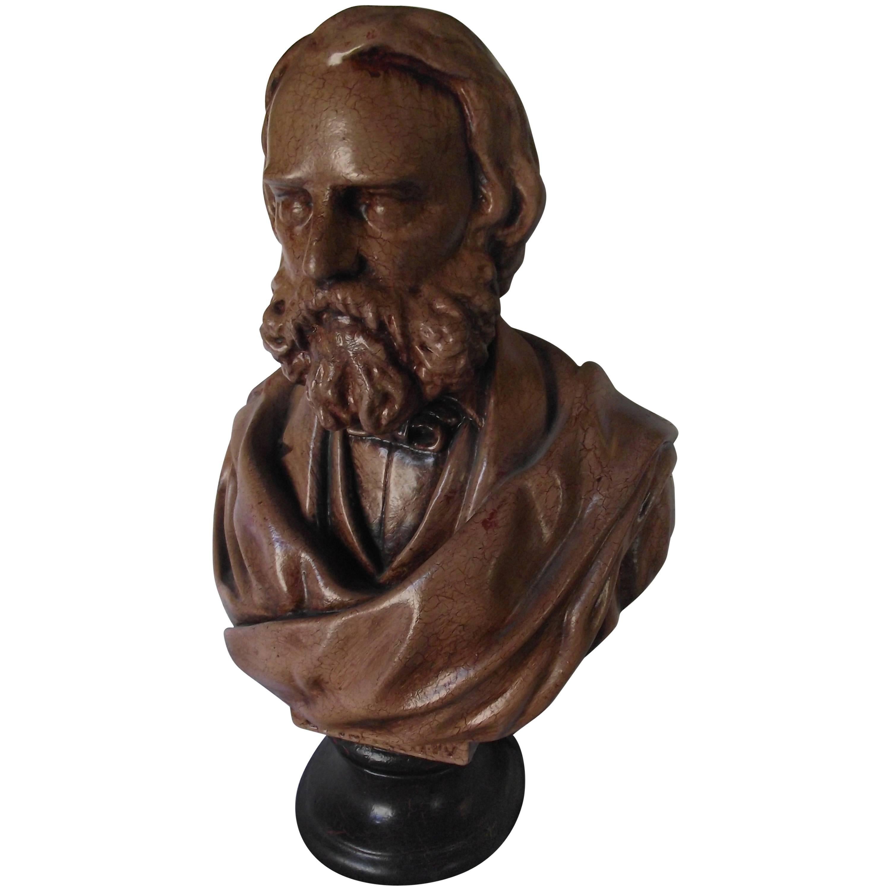 Bust of Longfellow For Sale