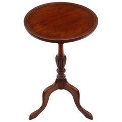 Antique Quality Georgian Reproduction Mahogany Wine Table Side