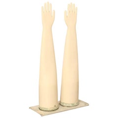 Porcelain Latex Glove Mold L Flat