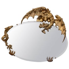 19th Century Dragon Mirror