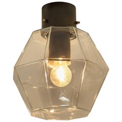 1 of 16 Limburg Geometric Glass Outdoor/Indoor Flush Mount Lights, 1970