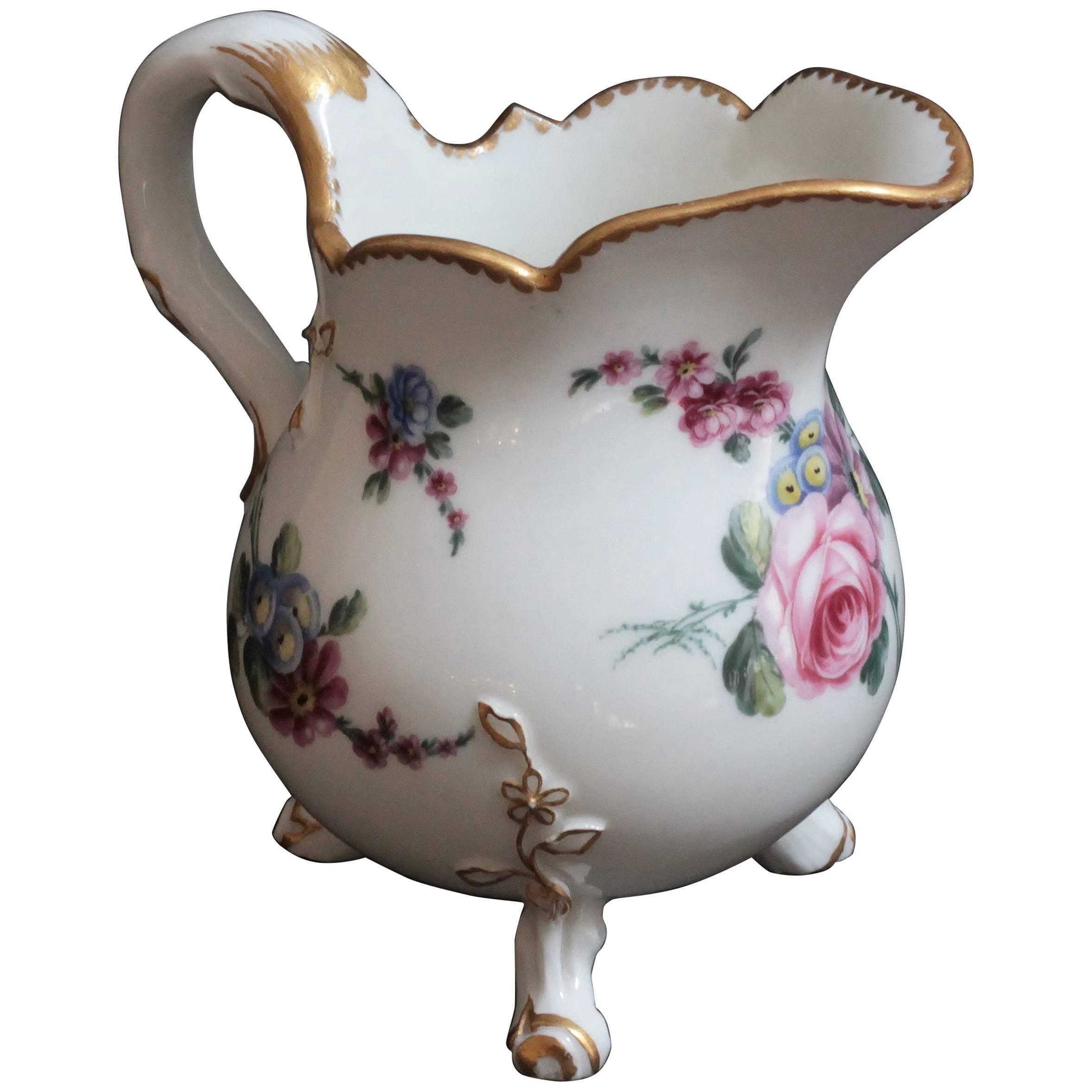 Sevres Porcelain Milk Jug, circa 1767