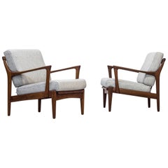 1950s "Kuba" Easy Chairs by Bertil Fridhagen
