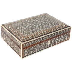 Fine Antique Syrian Mother-of-Pearl Inlay Box