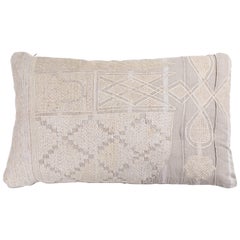 African Embroidery Pillow
