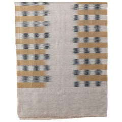 Ikat Woven Cashmere Throw
