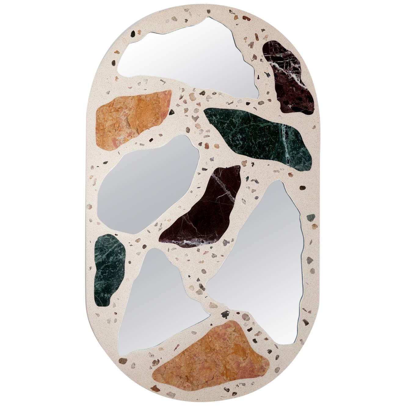 #3000 Mirror in Concrete, Marble and Mirror  For Sale