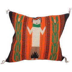 Yei Indian Weaving Pillow