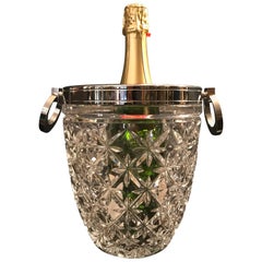 Stunning Cut Crystal Champagne Bucket