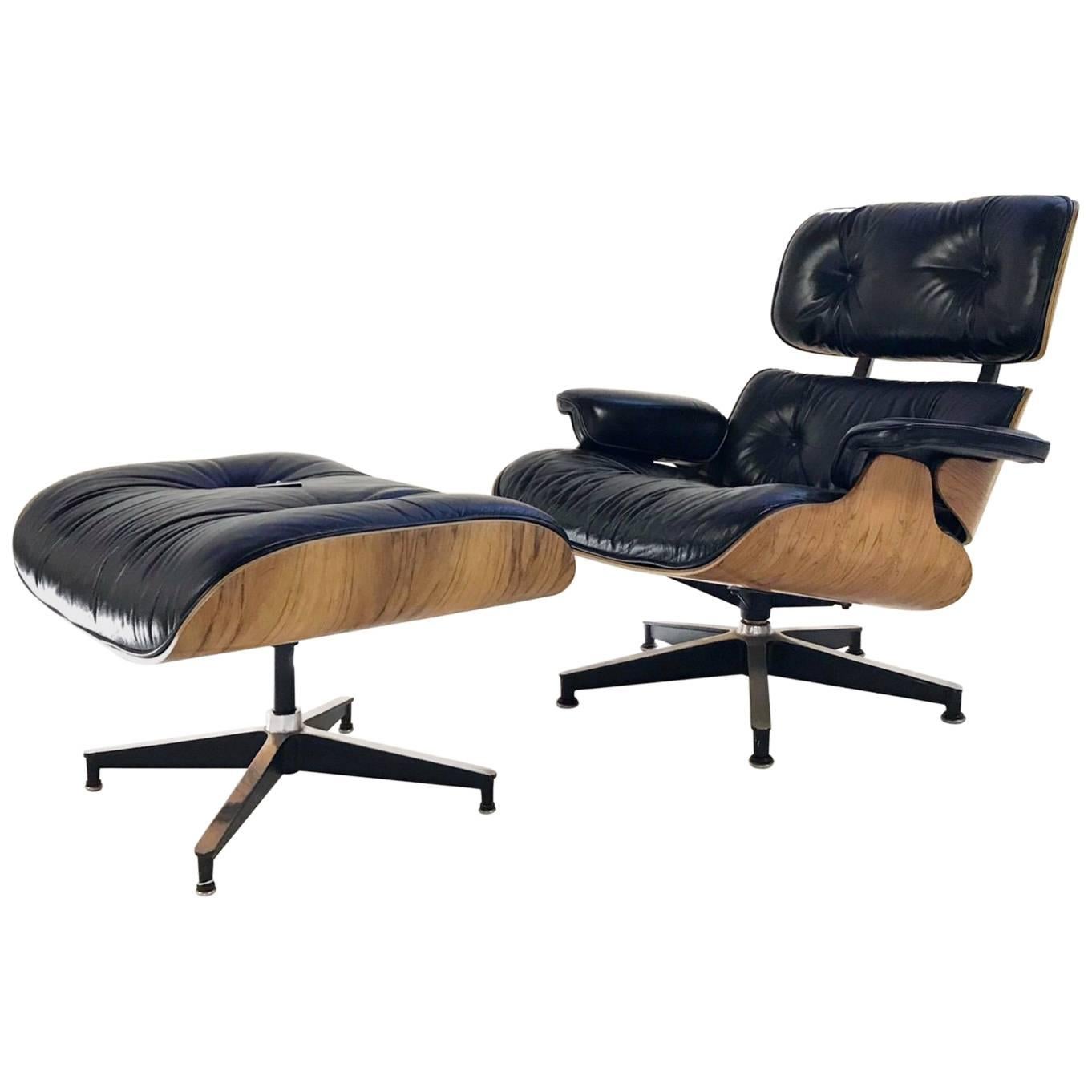 Charles and Ray Eames for Herman Miller 670 Lounge Chair and 671 Ottoman