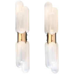 Pair of Sconces by Carlo Nason for Mazzega Murano, Italy, 1970s