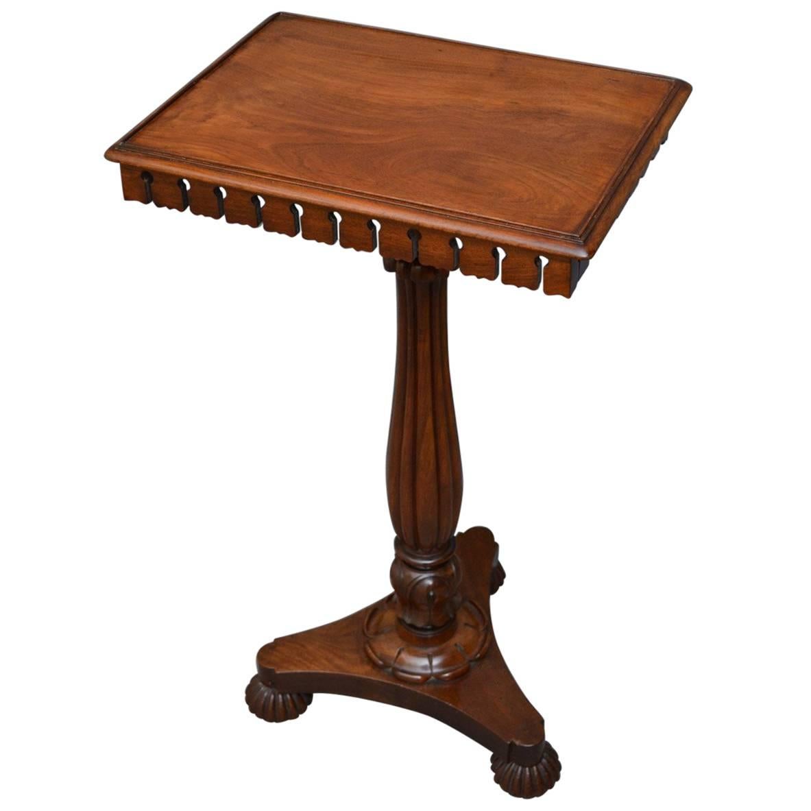 Regency Mahogany Wine Table