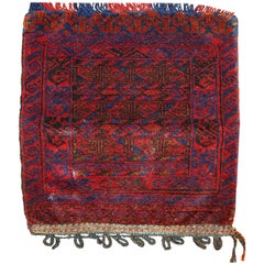 Handmade Antique Collectible Uzbek Bag , 1930s, 1C374