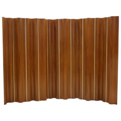 Rare Ten-Panel Eames Folding Screen ‘FSW-10’ in Teak