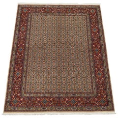 1970s Fine Persian Herati Mood Area Rug