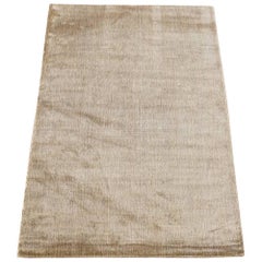Bamboo Silk Rug with Two Color Blend