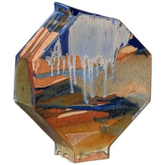 Large Geometric Vase by Tina Hall