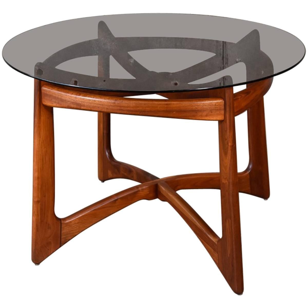 Adrian Pearsall 2458-T Sculptural Walnut Dining Table For Sale