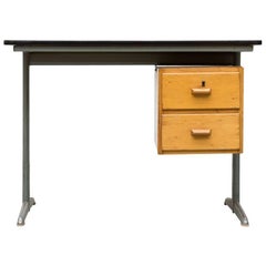 Vintage Dutch Midcentury School Desk