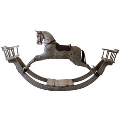 Late 19th Century English Rocking Horse