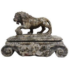 19th Century 
Grand Tour
 Marble Lion