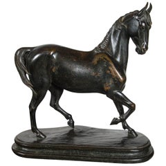 Patinated Bronze Horse