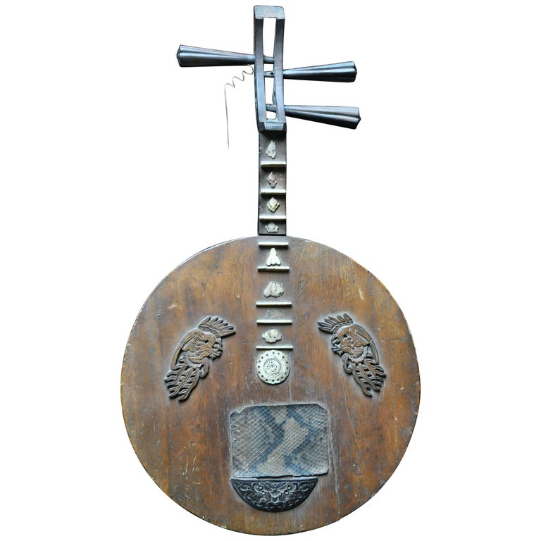 Rare Chinese Zither, China, Late 19th Century For Sale at 1stDibs