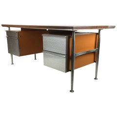 Iconic Modernist Executive Desk by Welton Becket