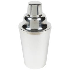 Silver Plated Metal Cocktail Shaker by R. Wallace & Sons