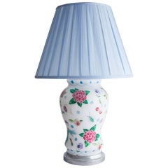 Used Cathy Graham Decoupage Lamp