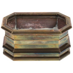 Large Brass Planter by Chapman