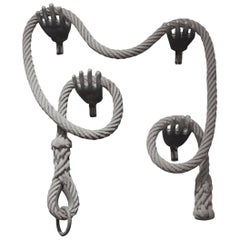 Rope and Glove Mold Sculpture