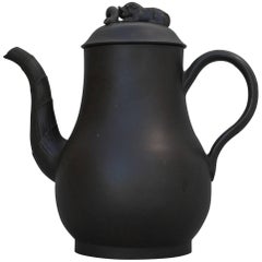 Coffee Pot in Black Basalt, Thomas Barker, circa 1765