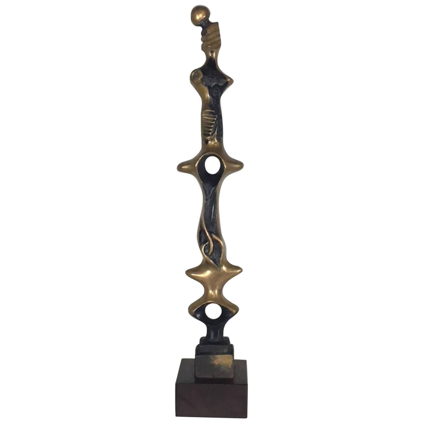 Kieff Grediaga Bronze Sculpture For Sale