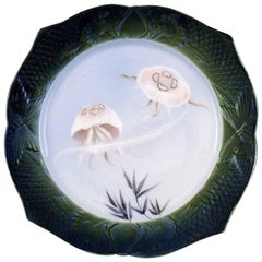 Arnold Krog for Royal Copenhagen, "Fish Service" Dinner Plate in Porcelain
