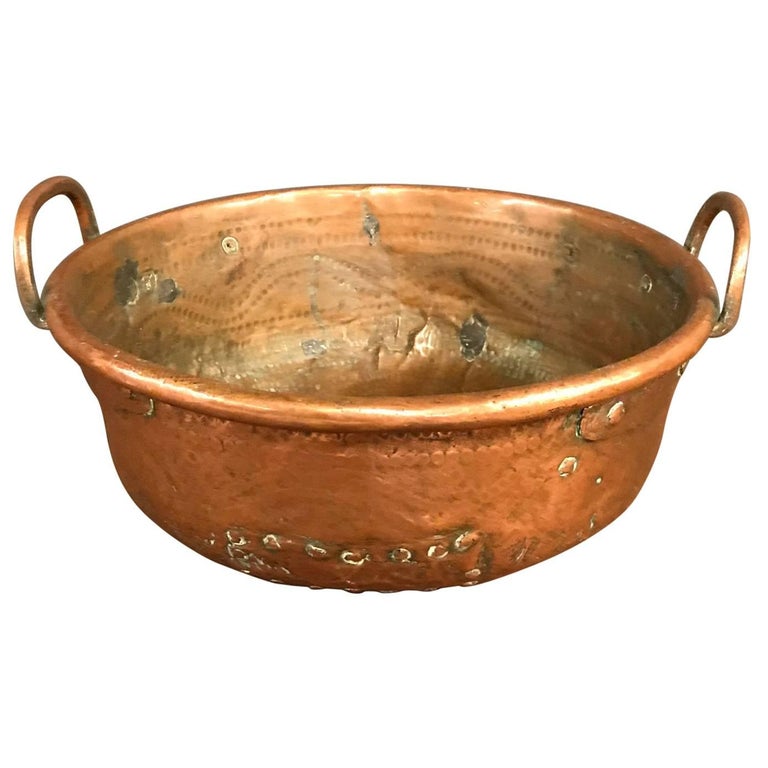 Hammered Copper Pan For Sale