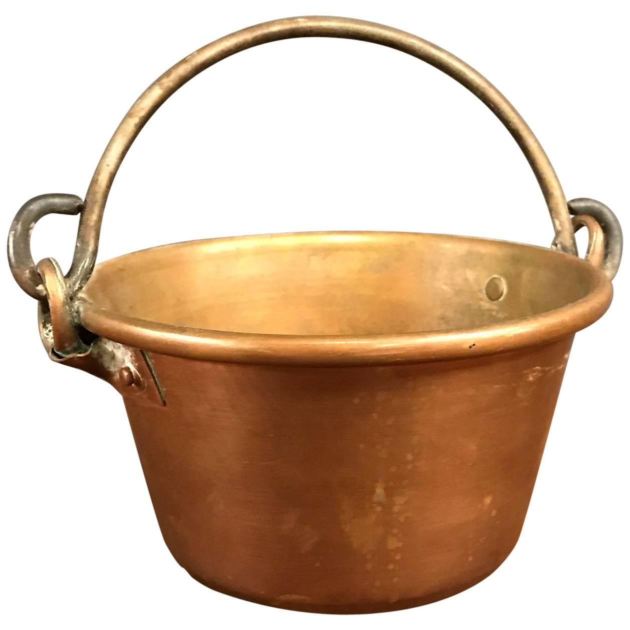 Small Copper Bucket For Sale