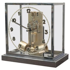 Table Clock under Glass Dome Junghans ATO, 1935