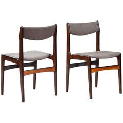 Erik Buch Set of Dining Chairs, Eight Available