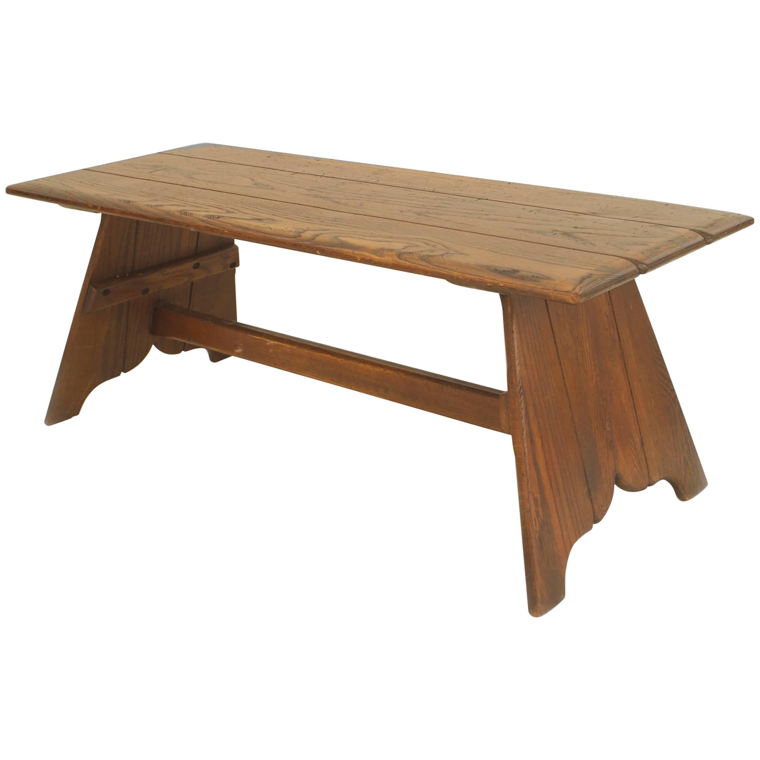 American Rustic Old Hickory Mission Style Coffee Table